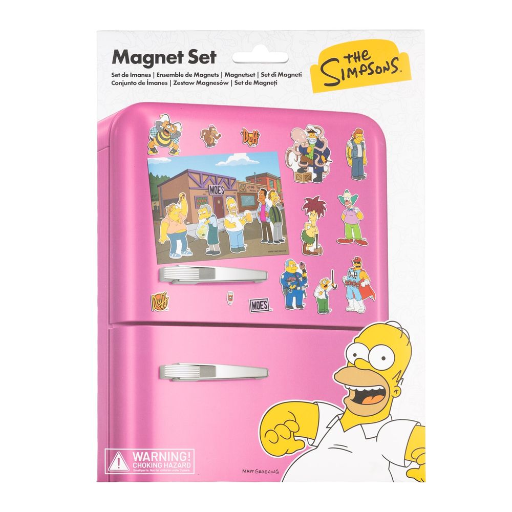 Grupo Erik The Simpsons - Citizens Set Of Die Cut Magnets Aimant de réfrigérateur - Multicolore